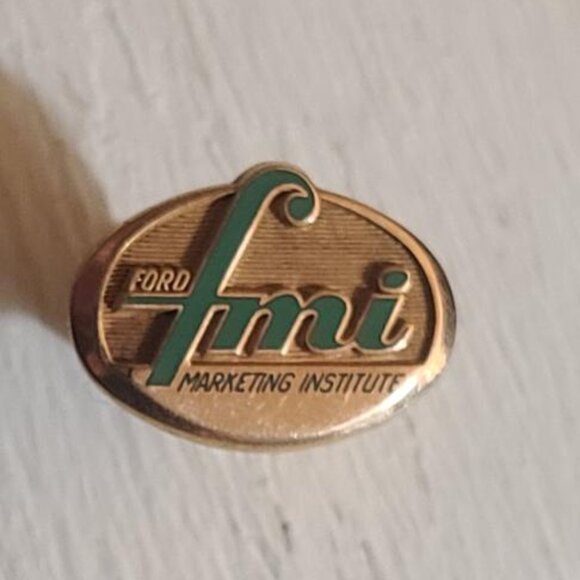 VINTAGE FORD FMI MARKETING INSTITUE TIE TAC FREE SHIPPING | eBay Ford Marketing Institute FMI Vintage Lapel Pin Tie Tack
